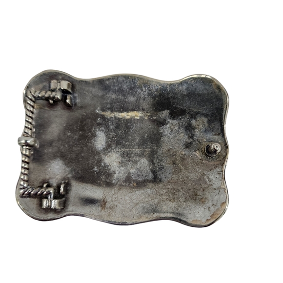 ARIAT BEADED WESTERN LEATHER BELT WITH BUCKLE - Picture 11 of 15